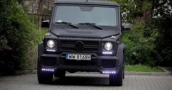 Mercedes klasy G z Pitbulla