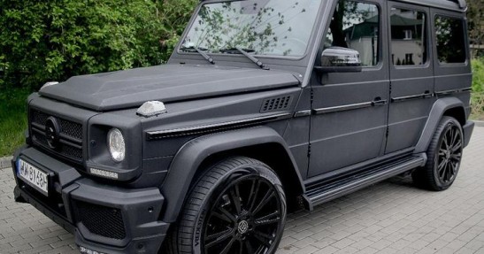 Mercedes klasy G z Pitbulla