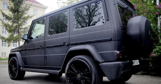 Mercedes klasy G z Pitbulla