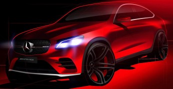 Mercedes GLC Coupe w kolejnej zapowiedzi