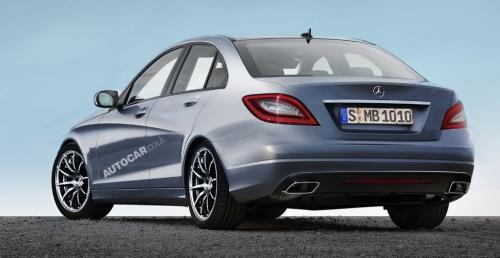 Mercedes klasy C - wizualizacja