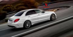 Mercedes C63 AMG - wizualizacja