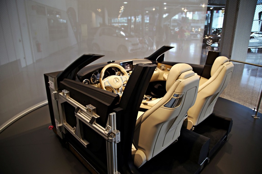Mercedes klasy C Cabrio - wntrze