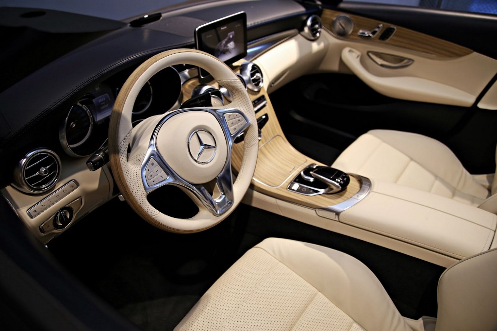 Mercedes klasy C Cabrio - wntrze