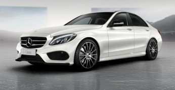 Mercedes klasy C Night Package - w ciemnych klimatach