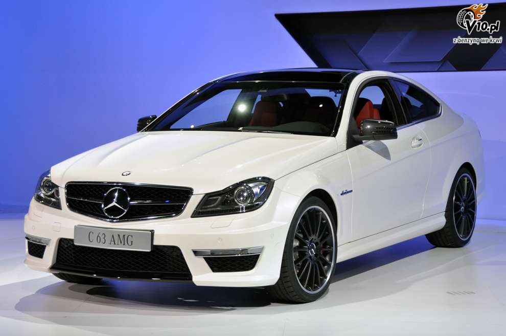 Mercedes-Benz C63 AMG Coupe na targach w Nowym Jorku 2011