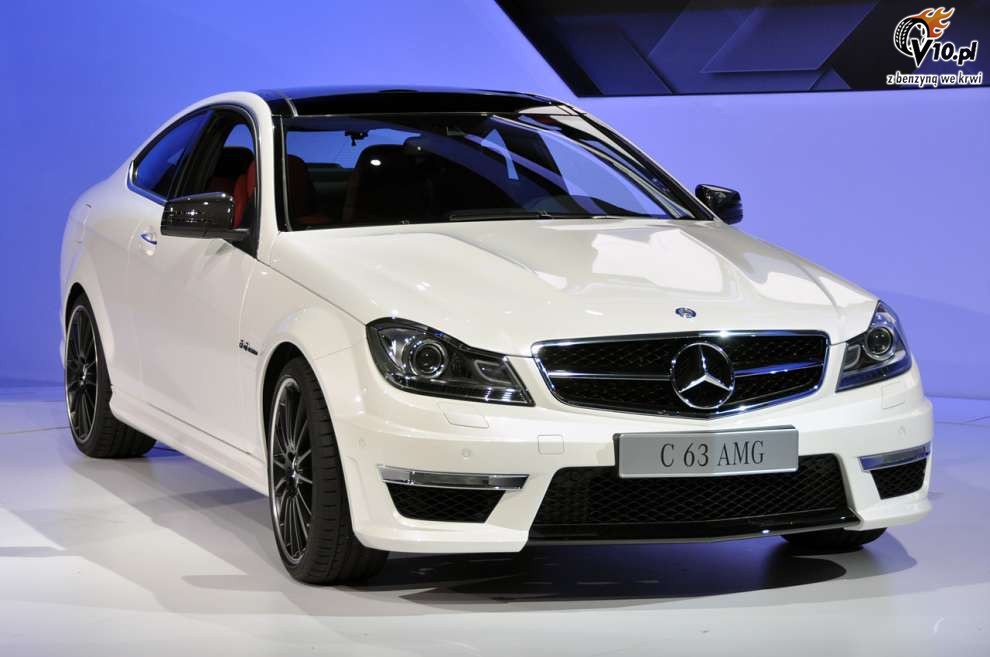 Mercedes-Benz C63 AMG Coupe na targach w Nowym Jorku 2011