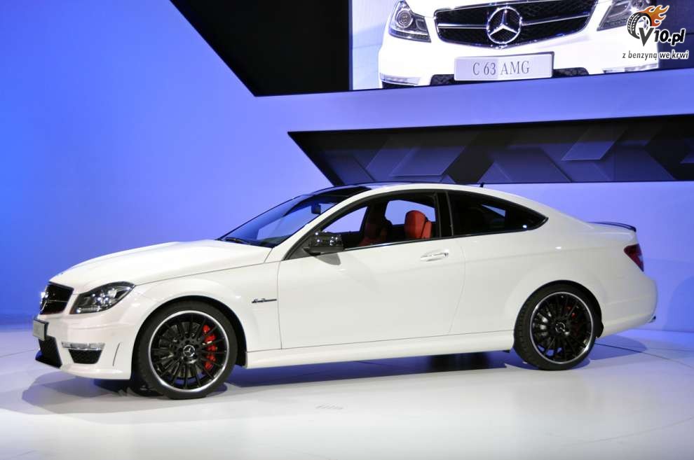Mercedes-Benz C63 AMG Coupe na targach w Nowy Jorku 2011