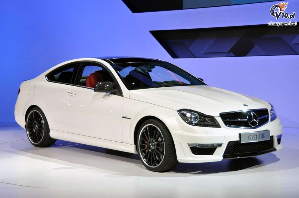 Mercedes-Benz C63 AMG Coupe na targach w Nowy Jorku 2011