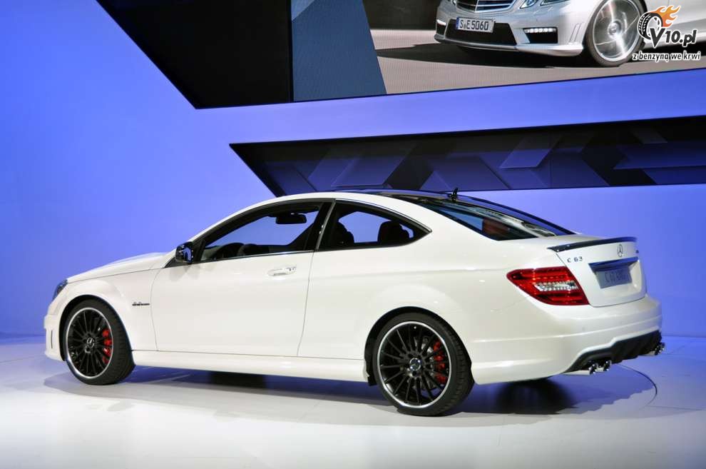 Mercedes-Benz C63 AMG Coupe na targach w Nowym Jorku 2011