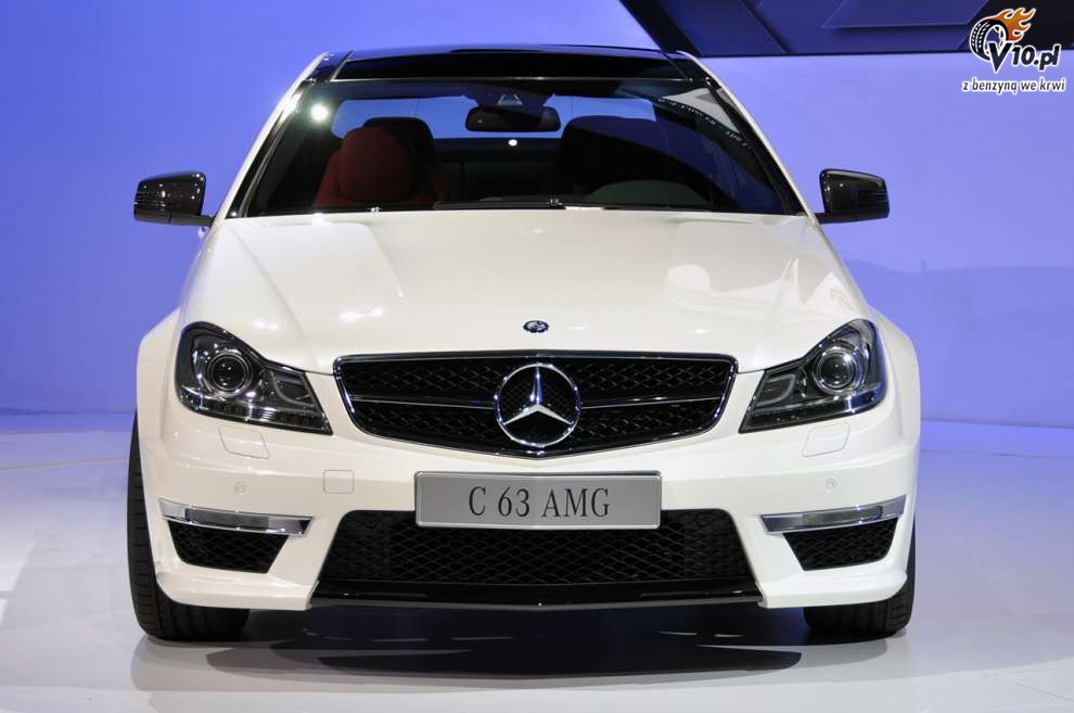Mercedes-Benz C63 AMG Coupe na targach w Nowym Jorku 2011