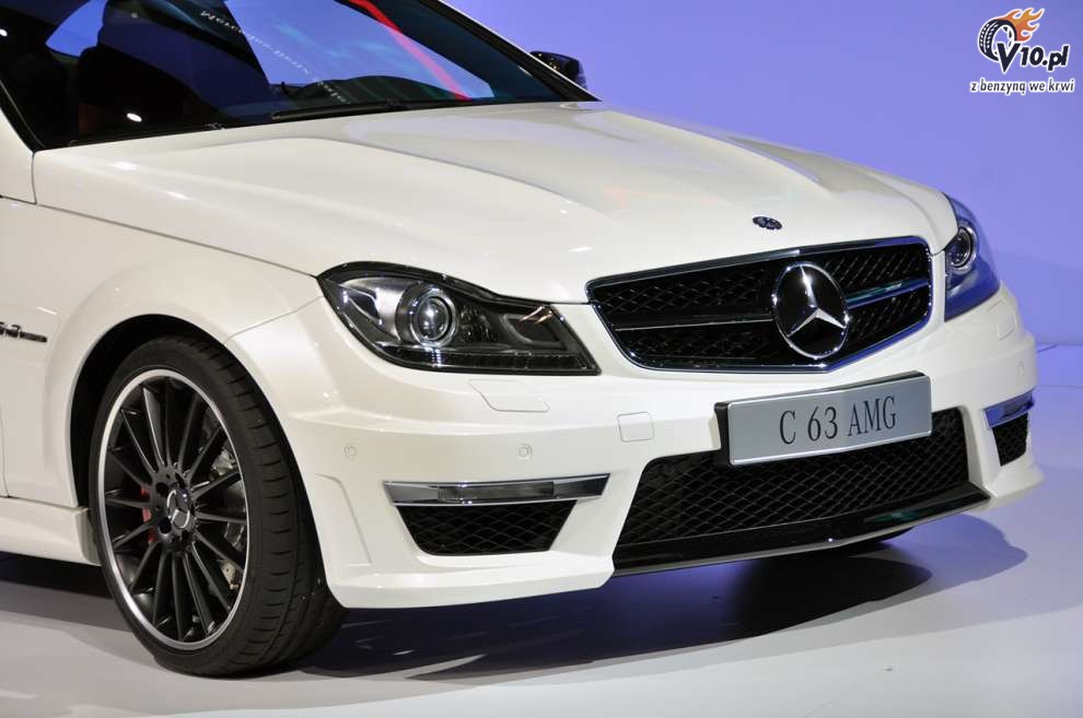 Mercedes-Benz C63 AMG Coupe na targach w Nowym Jorku 2011