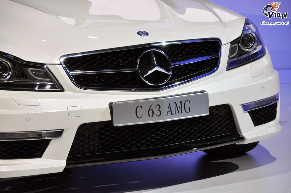 Mercedes-Benz C63 AMG Coupe na targach w Nowy Jorku 2011