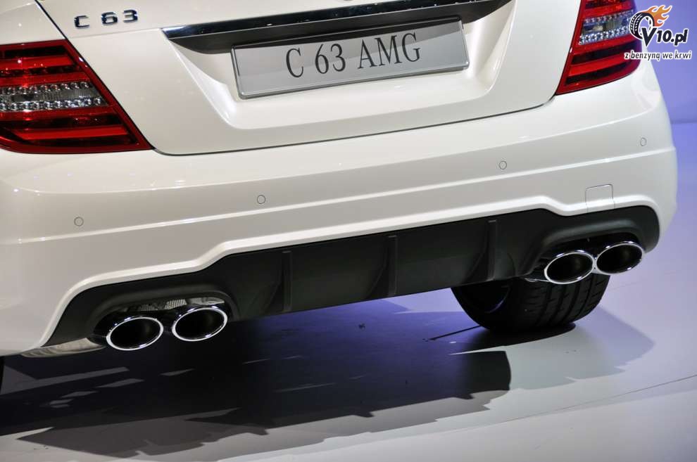 Mercedes-Benz C63 AMG Coupe na targach w Nowym Jorku 2011