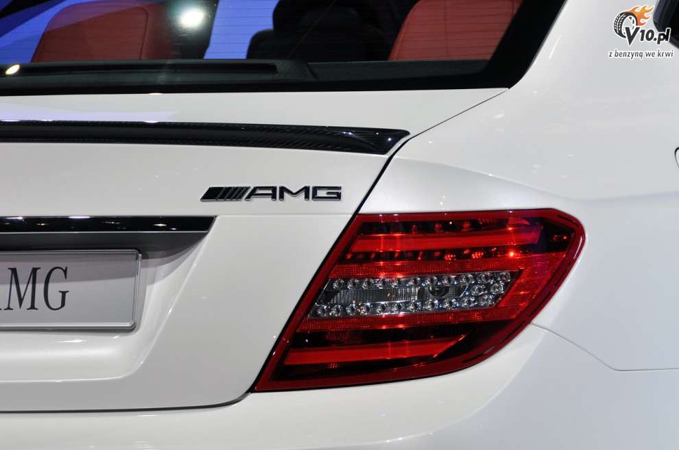 Mercedes-Benz C63 AMG Coupe na targach w Nowym Jorku 2011