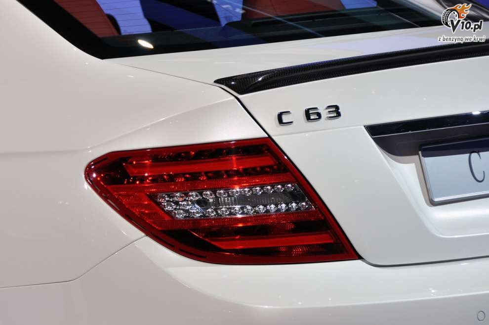 Mercedes-Benz C63 AMG Coupe na targach w Nowym Jorku 2011