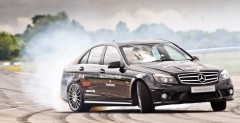 Mercedes C 63 AMG rekord wiata w drifcie