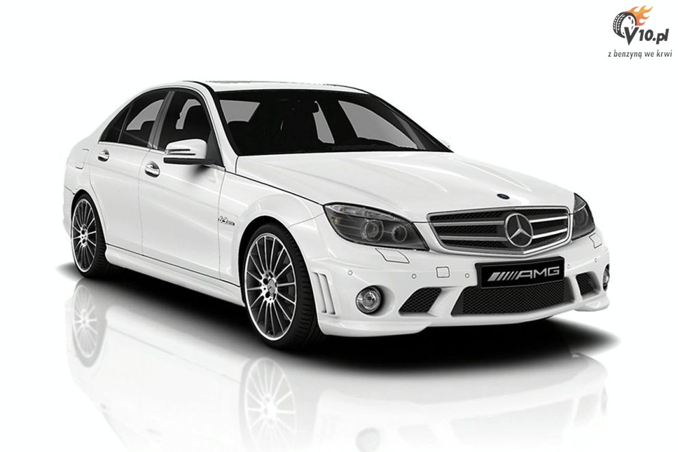 Mercedes C 63 AMG rekord wiata w drifcie