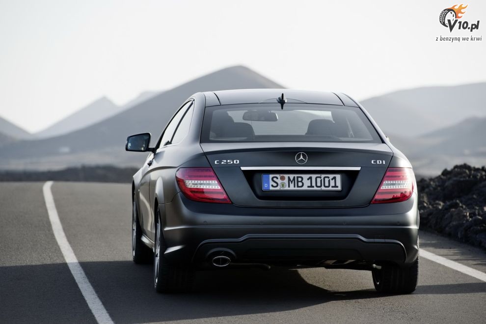 Mercedes C Coupe 2012