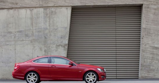 Mercedes C Coupe 2012