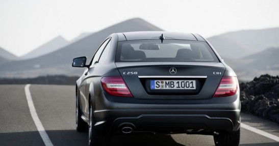 Mercedes C Coupe 2012