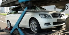 Nowy Mercedes klasy C po liftingu - zdjcie szpiegowskie