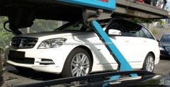 Nowy Mercedes klasy C po liftingu - zdjcie szpiegowskie