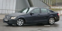 Mercedes klasy C po liftingu - zdjcie szpiegowskie