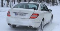 Nowy Mercedes klasy C po liftingu 2010 - zdjcie szpiegowskie