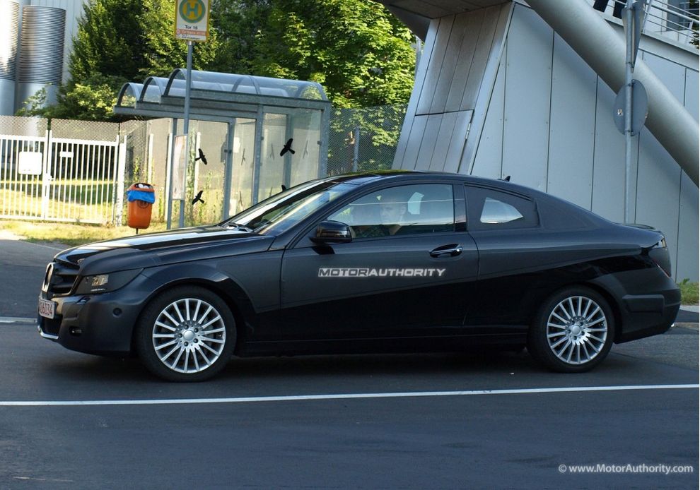 Nowy Mercedes klasy C Coupe 2011 - zdjcie szpiegowskie