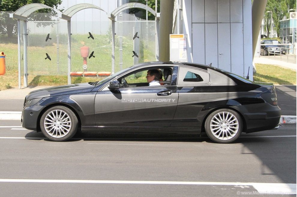 Nowy Mercedes klasy C Coupe 2011 - zdjcie szpiegowskie