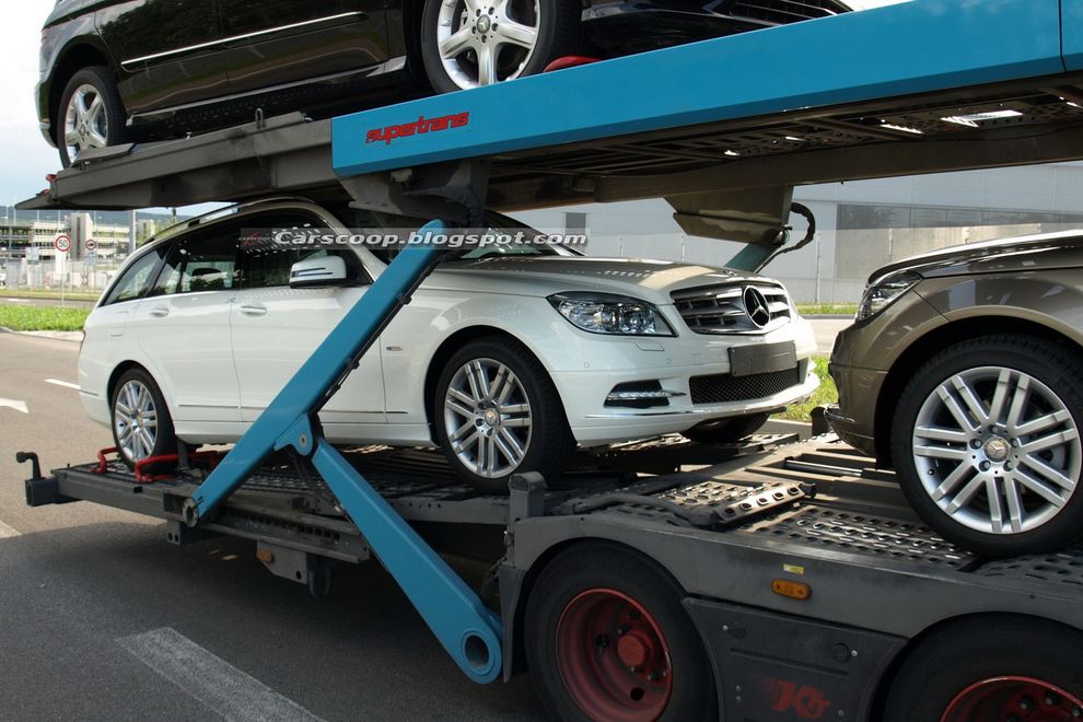 Nowy Mercedes klasy C po liftingu - zdjcie szpiegowskie