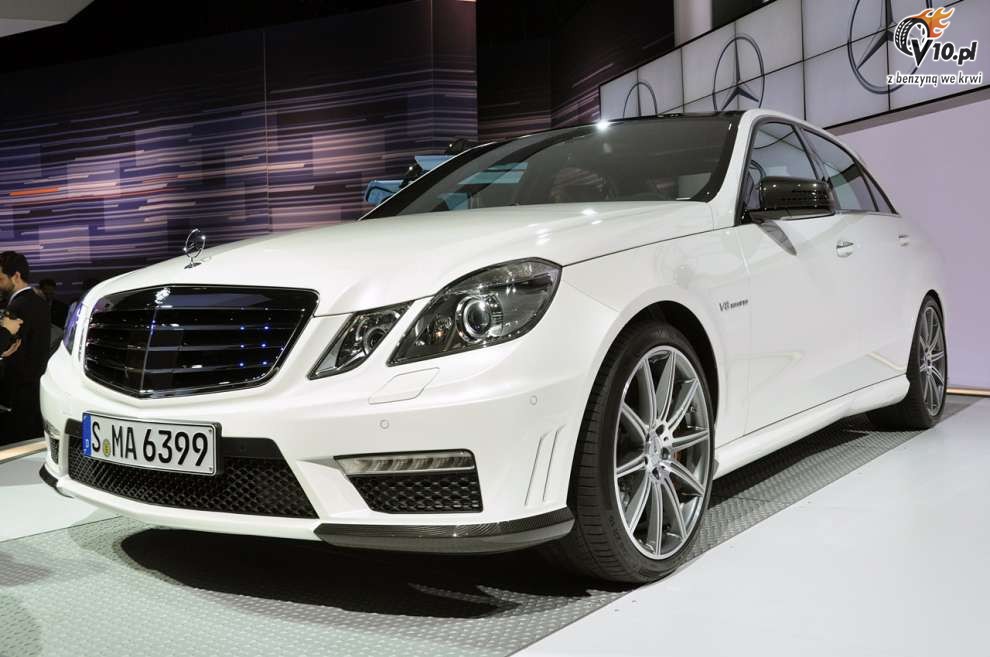 Mercedes-Benz E63 AMG na targach w Nowym Jorku 2011