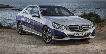 Mercedes klasy E przejechał z Afryki do Goodwood na jednym baku