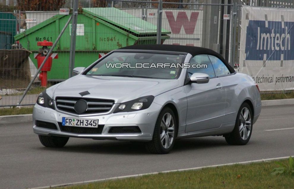 Nowy Mercedes klasy E Cabrio - zdjcie szpiegowskie