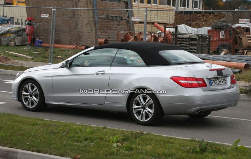 Nowy Mercedes klasy E Cabrio - zdjcie szpiegowskie