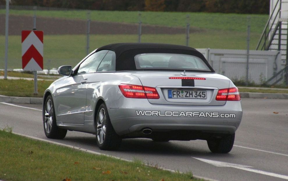Nowy Mercedes klasy E Cabrio - zdjcie szpiegowskie