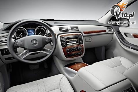 Nowy Mercedes klasy R po liftingu - model 2011