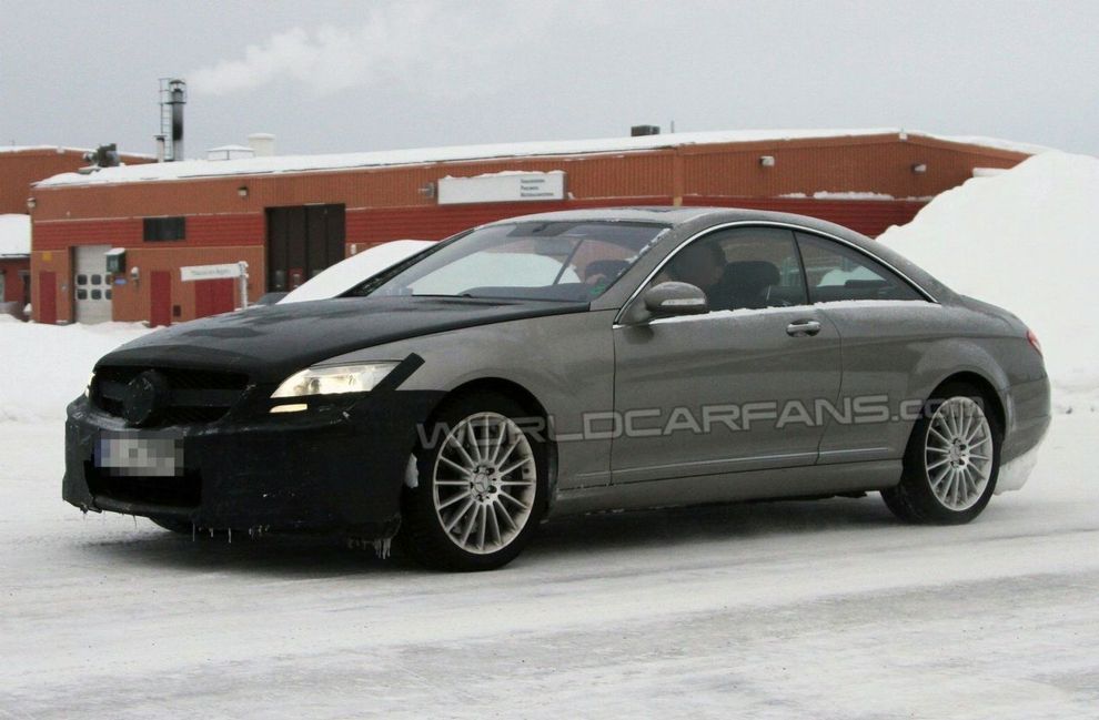 Nowy Mercedes klasy S Coupe - zdjcie szpiegowskie