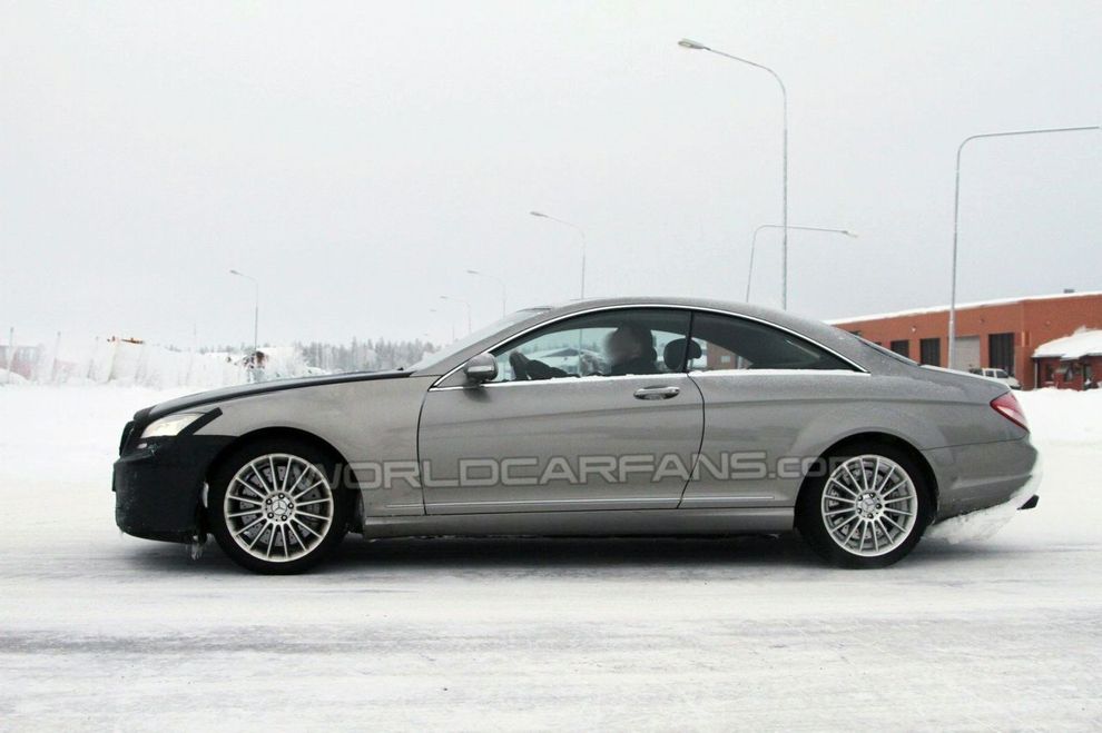 Nowy Mercedes klasy S Coupe - zdjcie szpiegowskie