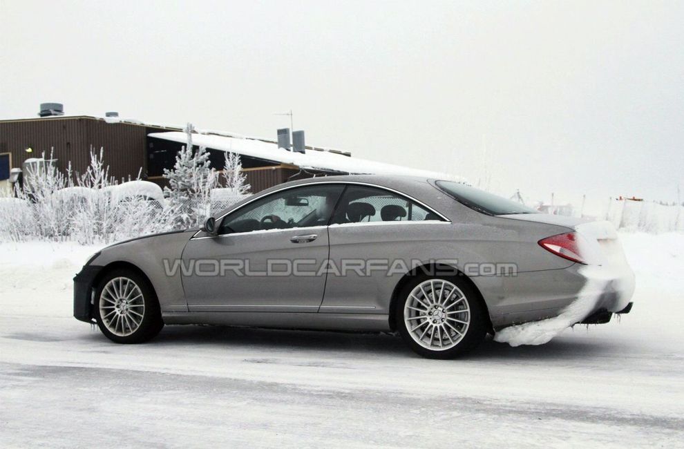 Nowy Mercedes klasy S Coupe - zdjcie szpiegowskie