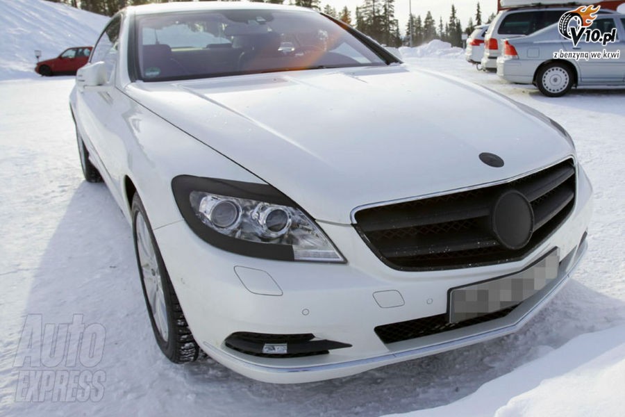 Nowy Mercedes klasy S Coupe 2011 - zdjcie szpiegowskie