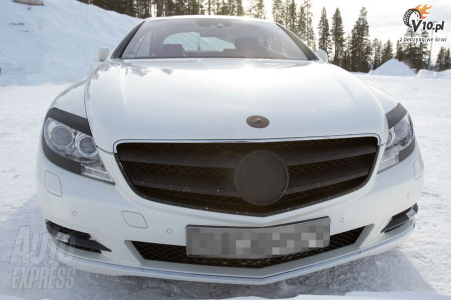 Nowy Mercedes klasy S Coupe 2011 - zdjcie szpiegowskie