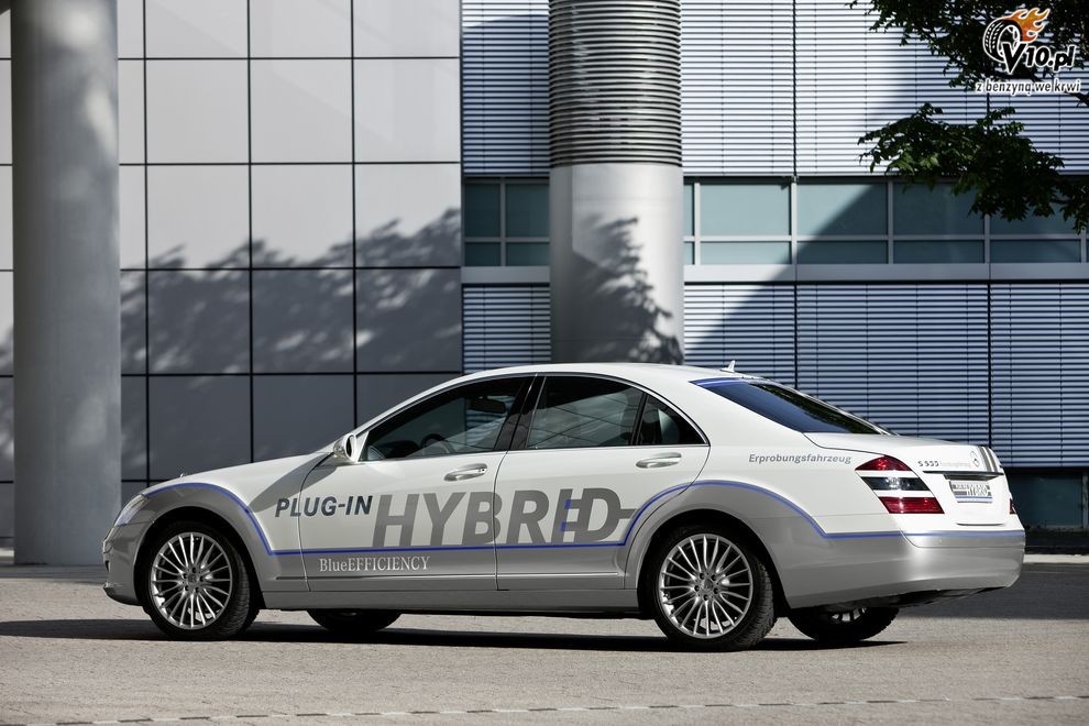 Nowy Mercedes Vision S 500 plug-in HYBRID