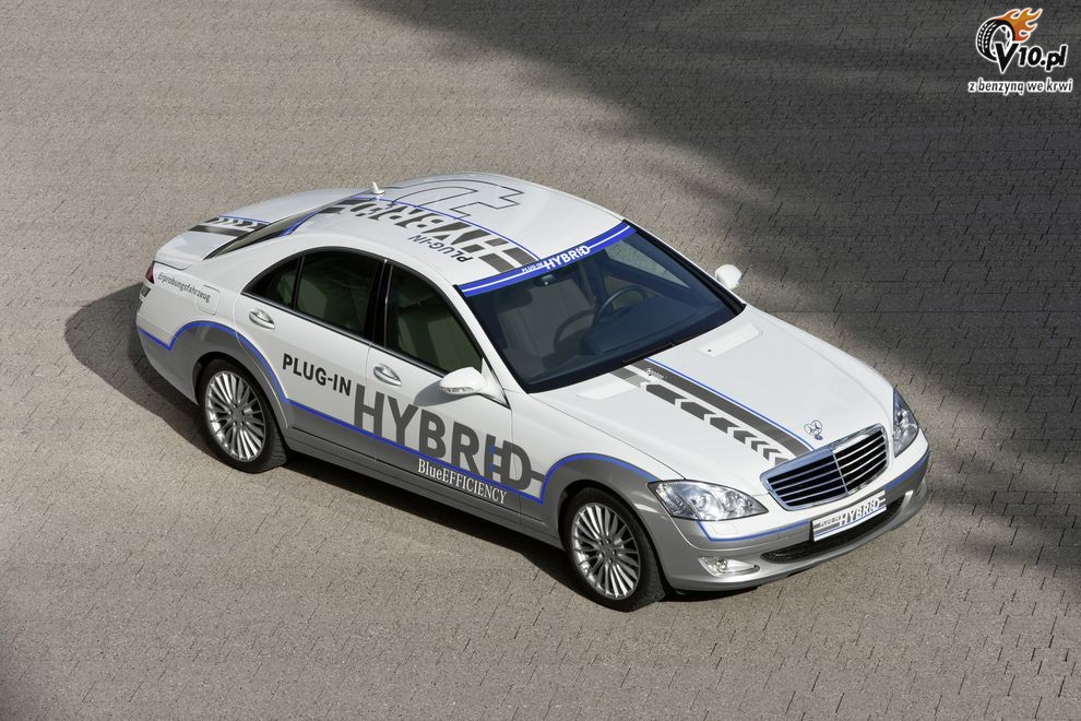 Nowy Mercedes Vision S 500 plug-in HYBRID