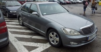 Mercedes S W140 przerobiony na W221 - dwa w jednym