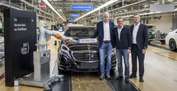 Fabryka Mercedesa w Sindelfingen świętuje wyprodukowanie 20...