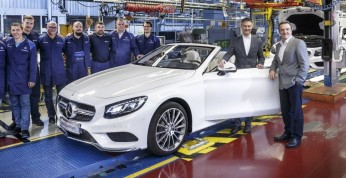Mercedes wystartował z produkcją S-klasy Cabrio