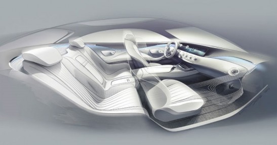 Mercedes S-Class Coupe - wizualizacja