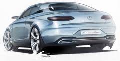 Mercedes S-Class Coupe - wizualizacja